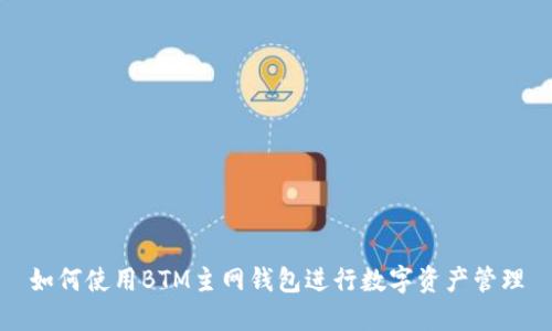 如何使用BTM主网钱包进行数字资产管理