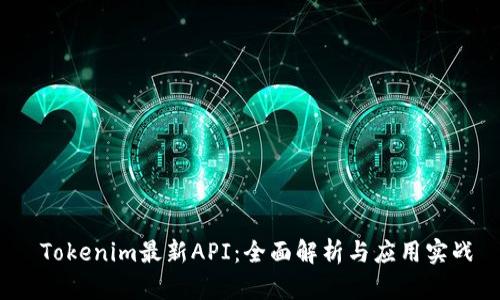  Tokenim最新API：全面解析与应用实战