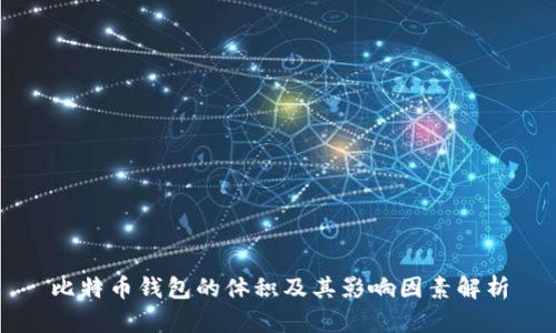 比特币钱包的体积及其影响因素解析
