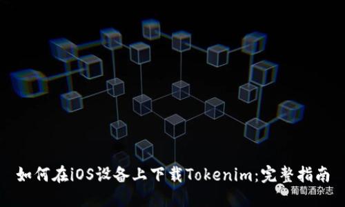 如何在iOS设备上下载Tokenim：完整指南
