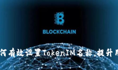 biati如何有效设置TokenIM名称，提升用户体验